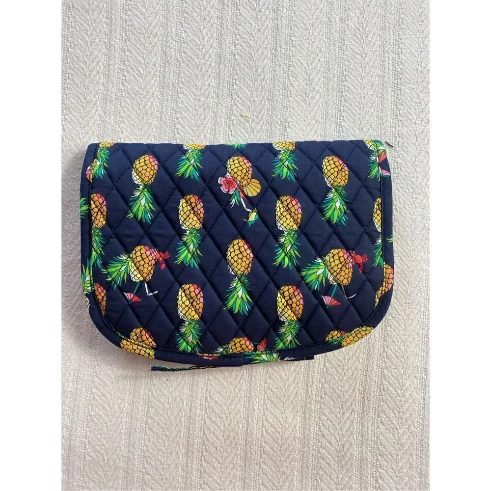 VERA BRADLEY Medium Travel Organizer in Cotton- TOUCAN PARTY
